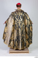  Photos Medieval Monk in gold habit 1 16th century Historical Clothing Monk a poses cloak whole body 0004.jpg
